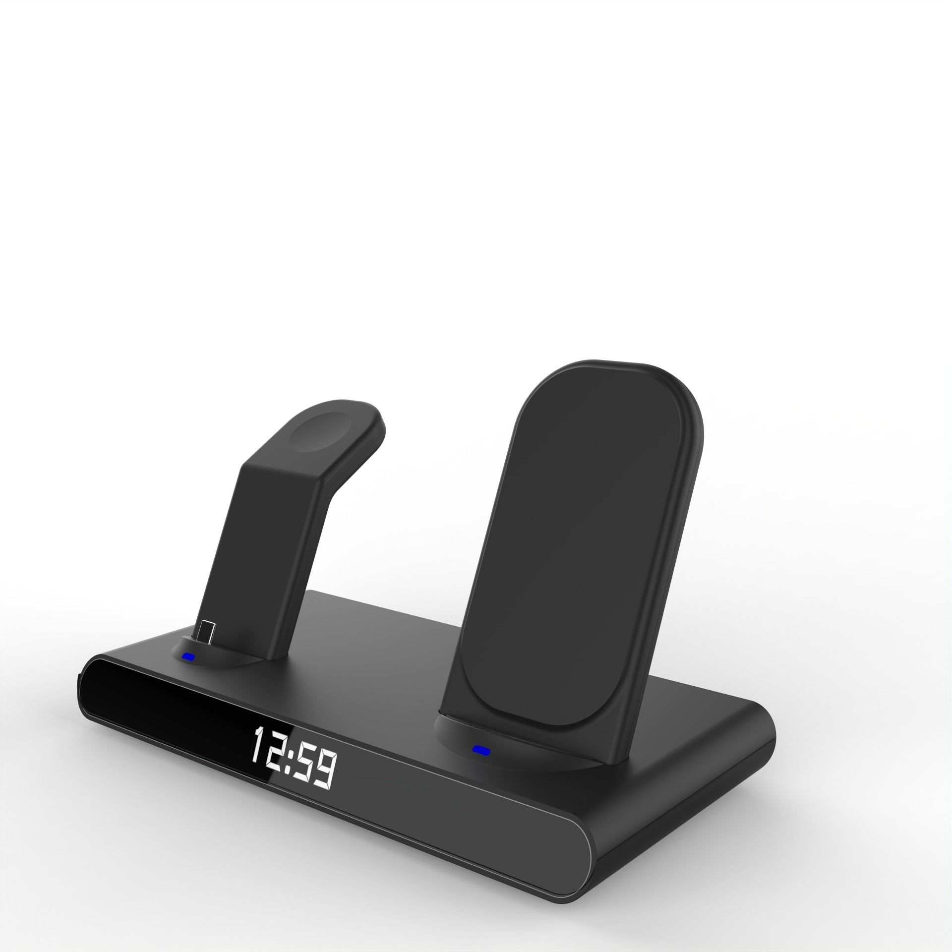 AURA Sync - 3-in-1 Wireless Charging Station with Digital Clock